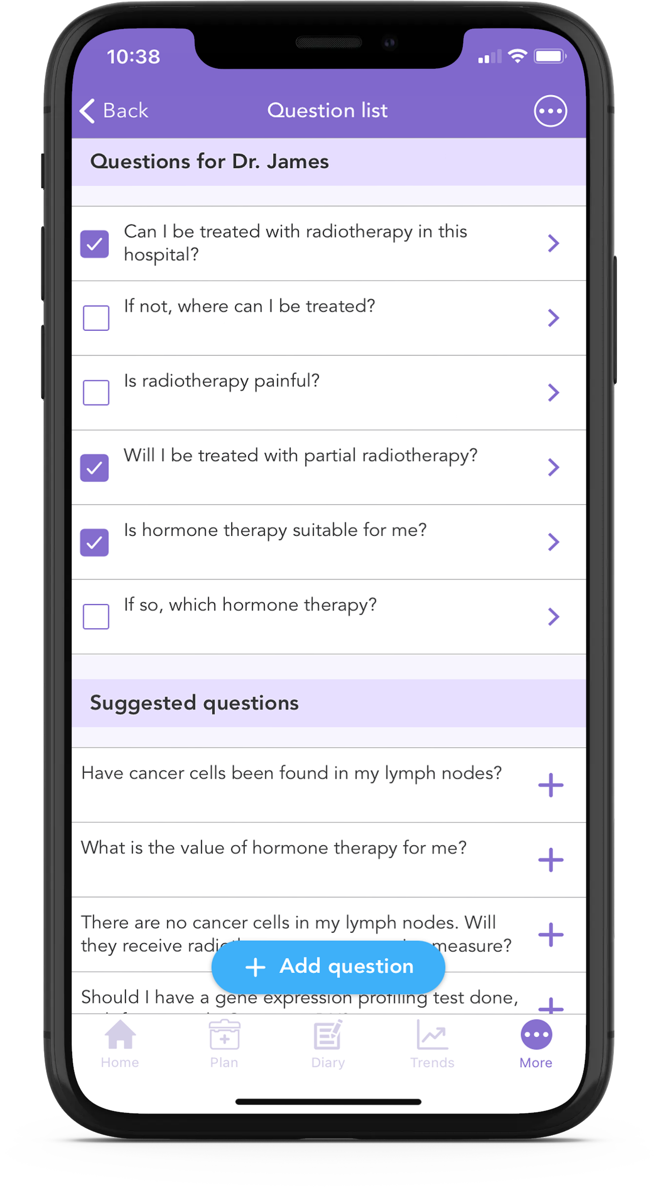 OWise Question List